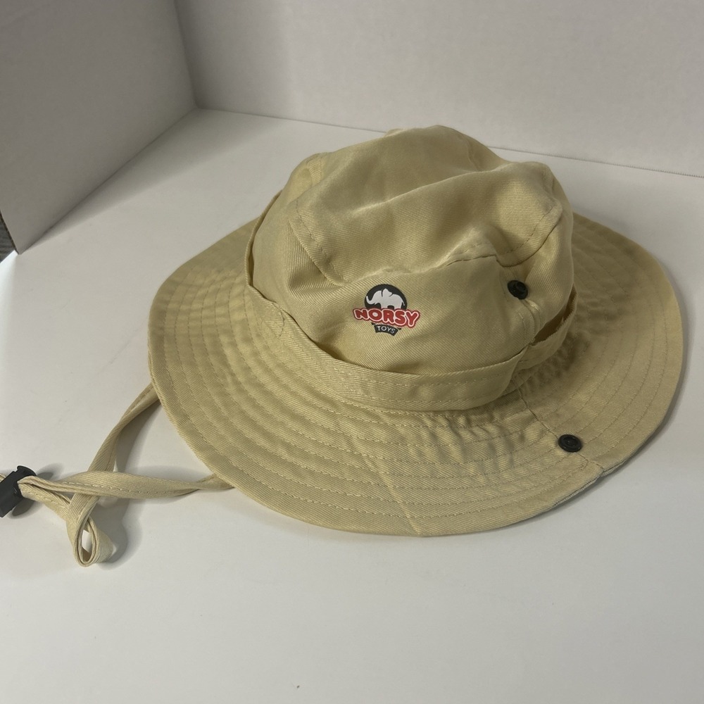 Norsy Toys Hat Cap Boonie Safari Bucket Youth Kids Beige Red Boy Casual FunBoy